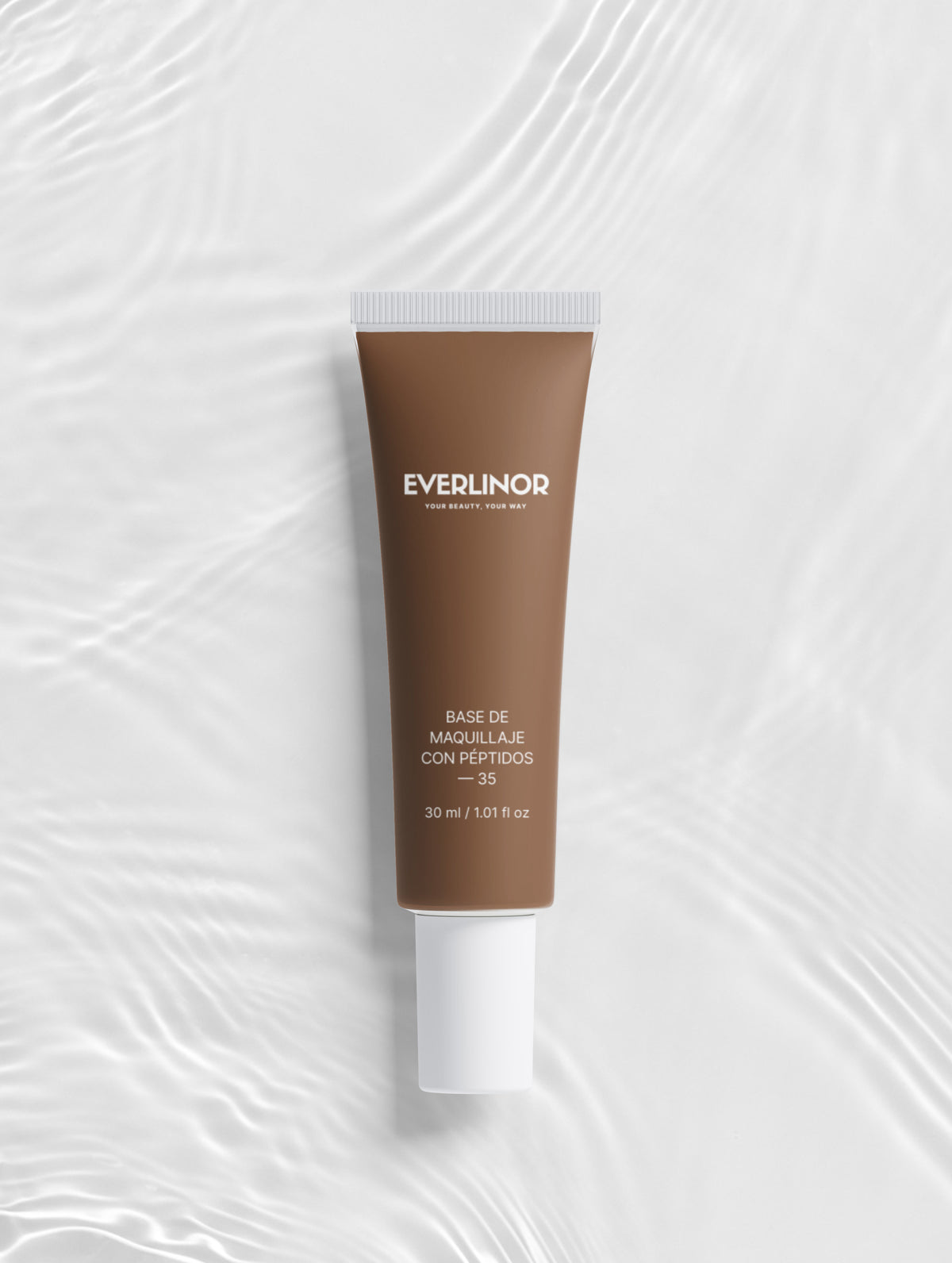Base de Maquillaje con Péptidos — 35 Bronceado Cálido