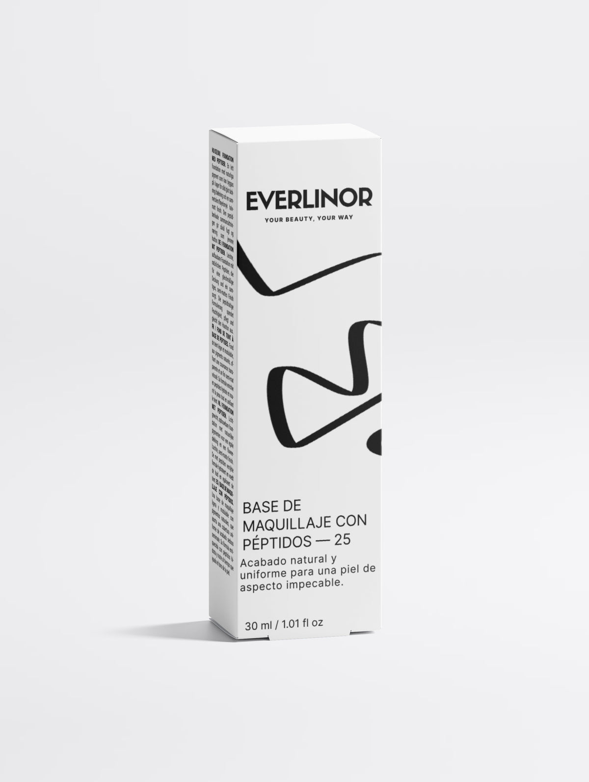 Base de Maquillaje con Péptidos — 25 Medio Cálido