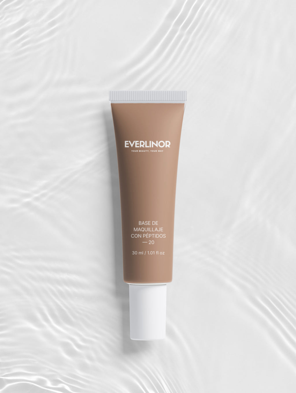 Base de Maquillaje con Péptidos — 20 Tono Medio