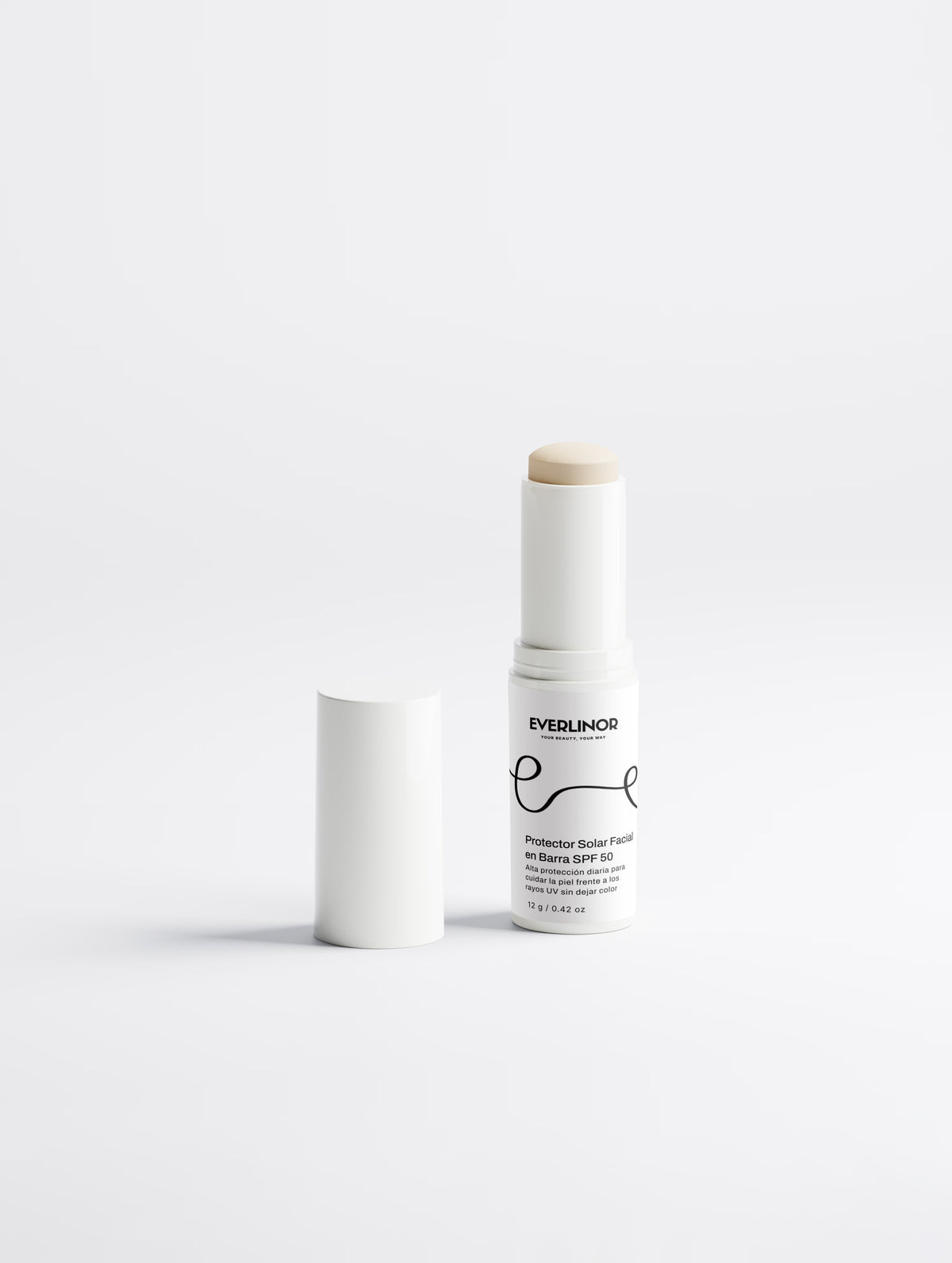 Protector Solar Facial en Barra SPF 50 Sin Color 12 g