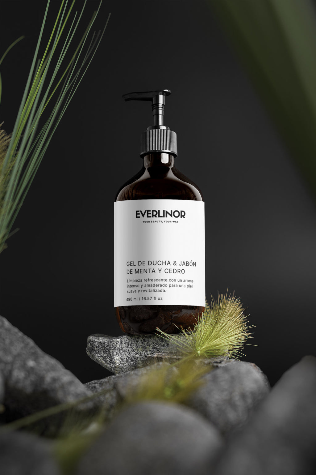Gel de Ducha & Jabón de Menta y Cedro